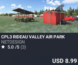 CPL3 Rideau Valley Air Park by NetDesign. USD $8.99