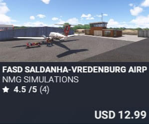 FASD Saldanha-Vredenburg Airport by NMG Simulations. USD $12.99