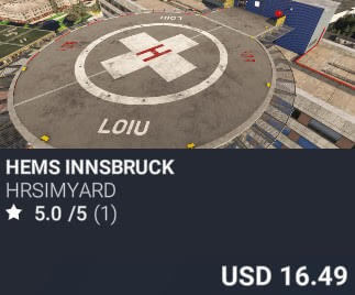 HEMS Innsbruck by HRSimYard. USD $16.49