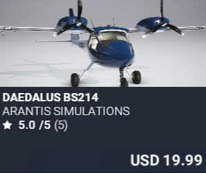 Daedalus BS214 by Arantis Simulations. USD $19.99