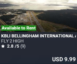 KBLI Bellingham International Airport by Fly 2 High. USD $9.99