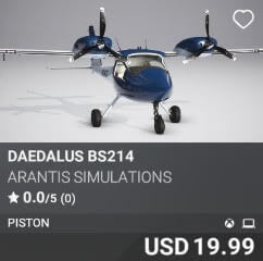 Daedalus BS214 by Arantis Simulations. USD $19.99