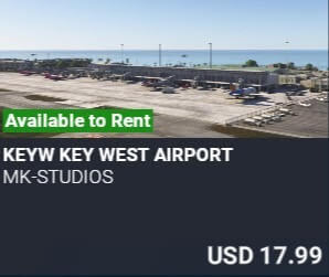 KEYW Key West Airport by MK-Studios. USD $17.99