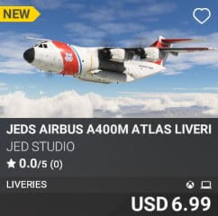 JEDS Airbus A400M Atlas Liveries by JED Studio. USD $6.99