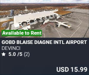 GOBD Blaise Diagne Intl Airport by Devinci. USD $15.99