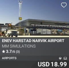 ENEV Harstad Narvik Airport by MM SIMULATIONS. USD $18.99