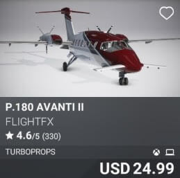 P.180 Avanti II by FlightFX. USD $24.99