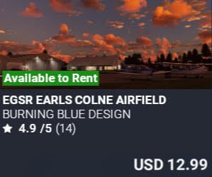 EGSR Earls Colne Airfield by Burning Blue Design. USD $12.99