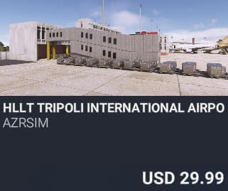 HLLT Tripoli International Airport by Azrsim. USD $29.99