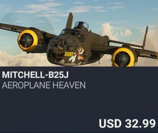 Mitchell-B25J by Aeroplane Heaven. USD $32.99