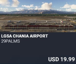 LGSA Chania Airport by 29Palms. USD $19.99