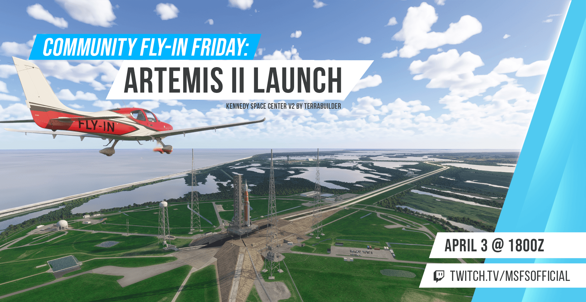 Community Fly-In Friday: Artemis II Launch