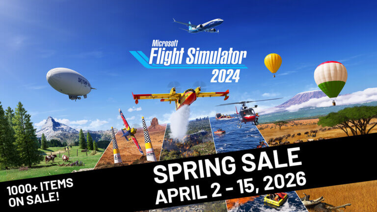 MSFS 2024 Sprinng Sale 2026