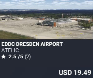 EDDC DRESDEN AIRPORT by atelic. USD $19.49