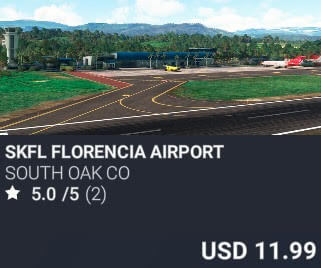 SKFL Florencia Airport by South Oak Co. USD $11.99