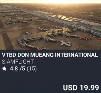VTBD Don Mueang International Airport by SiamFlight. USD $19.99