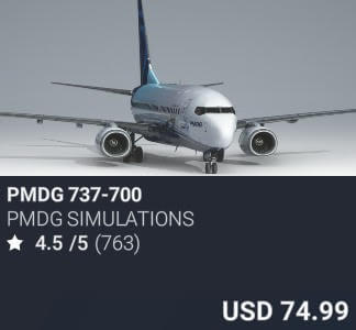 PMDG 737-700 by PMDG Simulations. USD $74.99