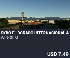 SKBO El Dorado Internacional Airport V2 by WINGSIM. USD $7.49