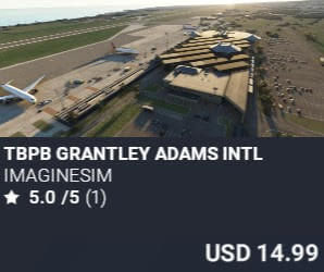 TBPB Grantley Adams Intl by imaginesim. USD $14.99