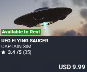 UFO Flying Saucer by Captain Sim. USD $9.99