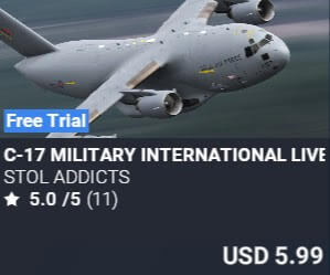 C-17 Military International Livery Pack by STOL Addicts. USD $5.99