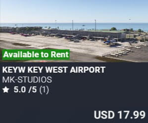 KEYW Key West Airport by MK-Studios. USD $17.99