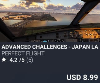 Advanced Challenges - Japan Landings by Perfect Flight. USD $8.99