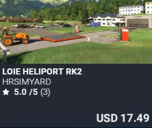 LOIE Heliport RK2 by HRSimYard. USD $17.49
