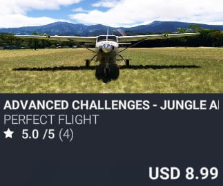 Advanced Challenges - Jungle Airstrips by Perfect Flight. USD $8.99