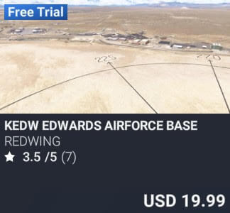 KEDW EDWARDS AIRFORCE BASE by Redwing. USD $19.99