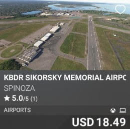 KBDR SIKORSKY MEMORIAL AIRPORT by SPINOZA. USD $18.49