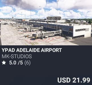 YPAD Adelaide Airport by MK-Studios. USD $21.99