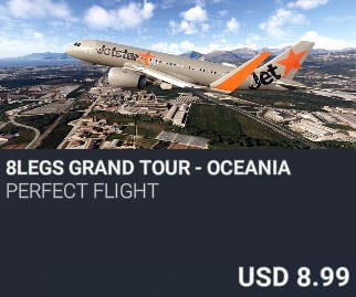 8LEGS GRAND TOUR - OCEANIA by Perfect Flight. USD $8.99