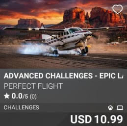 Advanced Challenges - Epic Landings Vol. 1 by Perfect Flight. USD $10.99