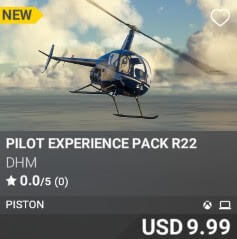 Pilot Experience Pack R22 by DHM. USD $9.99