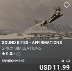 Sound Bites - Affirmations by Spicy Simulations. USD $11.99