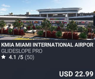 KMIA Miami International Airport by Glideslope Pro. USD $22.99