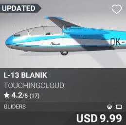 L-13 Blanik by TouchingCloud. USD $9.99