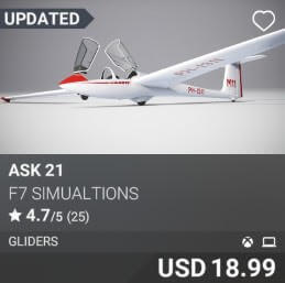 ASK 21 by f7 Simualtions. USD $18.99