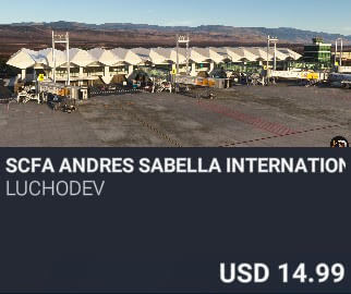 SCFA Andres Sabella International Airport by LuchoDev. USD $14.99