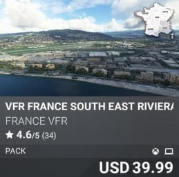 VFR France South East Riviera by France VFR. USD $39.99