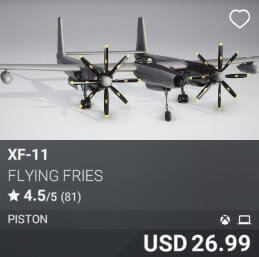 XF-11 by Flying Fries. USD $26.99