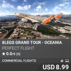 8LEGS GRAND TOUR - OCEANIA by Perfect Flight. USD $8.99