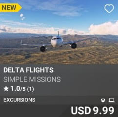 Delta Flights by Simple Missions. USD $9.99
