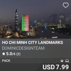 HO CHI MINH CITY LANDMARKS by dominicdesignteam. USD $7.99