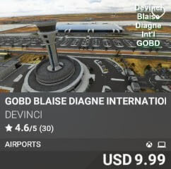 GOBD Blaise Diagne International Airport by Devinci. USD $9.99