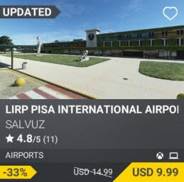 LIRP Pisa International Airport by Salvuz. USD $14.99 (on sale for 9.99)