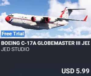 Boeing C-17A Globemaster III JEDS Liveries by JED Studio. USD $5.99