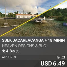 SBEK Jacareacanga + 18 mining runways by Heaven Designs & BLG. USD $6.49