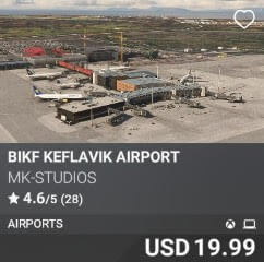 BIKF Keflavik Airport by MK-STUDIOS. USD $19.99